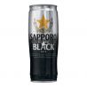 Japanese beer SAPPORO in can - SAPPORO PREMIUM BLACK CAN 650ML