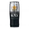 Japanisches Bier SAPPORO in der Dose - SAPPORO PREMIUM BLACK CAN 650ML