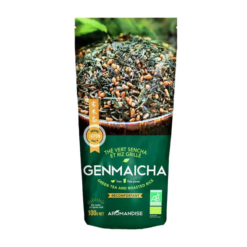 Organic green tea bancha grilled hojicha, 40g - GURRIDO