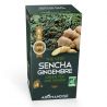 Organic Sencha and Mint green tea in teabags - MINTO