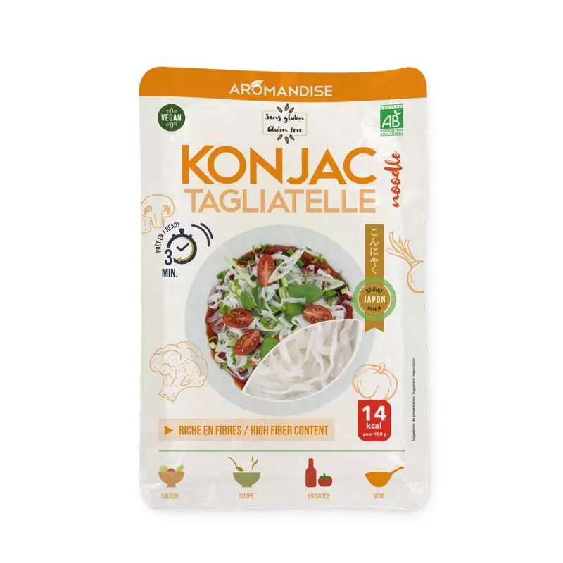 Perlas de arroz y konjac ecológicas, 150 g