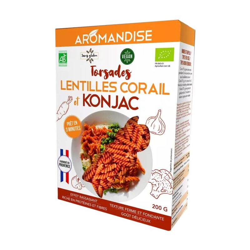 Tagliatelle Konjac e riso biologico, 150g