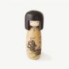 Japanese wooden doll Good luck, KAIUN ETO - 26cm