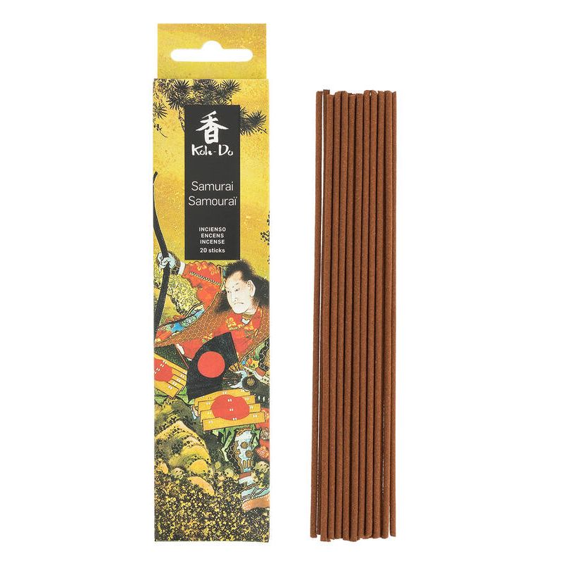 Box of 20 incense sticks, KOH DO - SAMURAI, Sandalwood and Spices