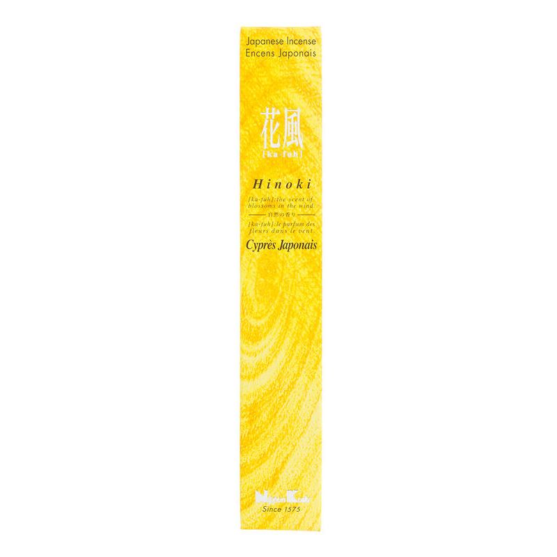 Box of 50 incense sticks, KA-FUH, Hinoki