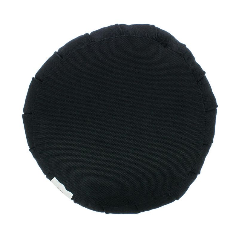 Coussin de méditation rond noir, ZAFU