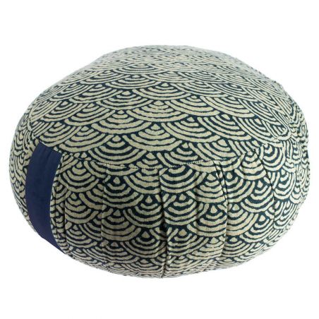 Round meditation cushion, ZAFU SEIGAIHA