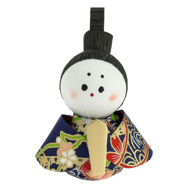 muñeca japonesa de papel - okiagari, OHINASAMA, hombre