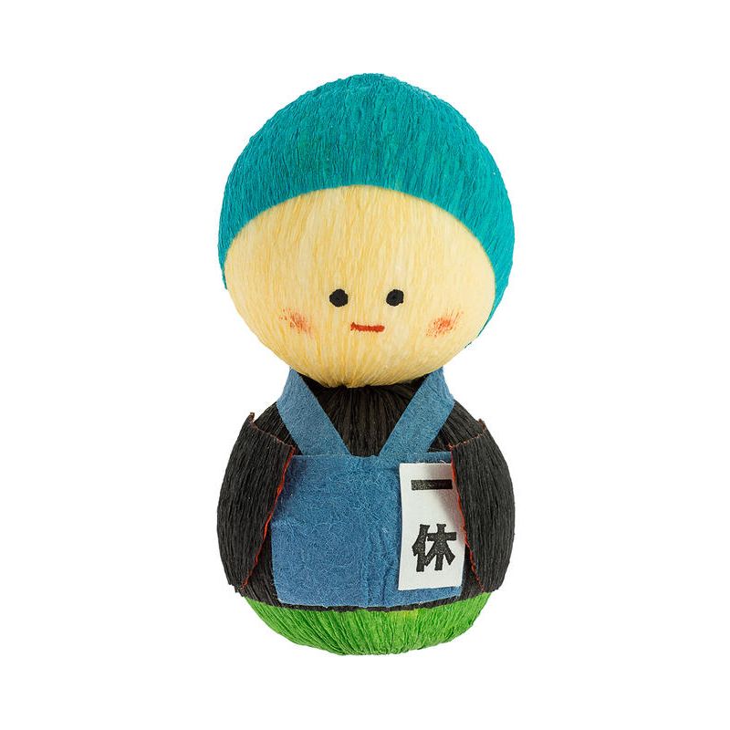 japanese okiagari doll, OBAASAN, worker