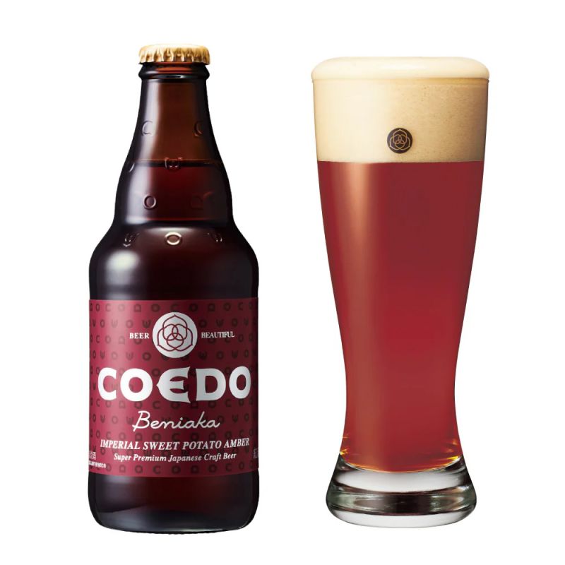 Coedo Beniaka Birra giapponese in bottiglia - COEDO BENIAKA 333ML