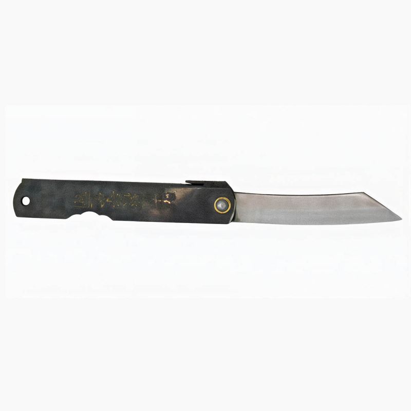 Higonokami Japanese folding knife - 75 mm blade - steel handle -