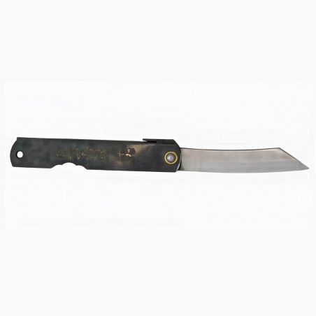 Coltello chiudibile giapponese Higonokami - lama da 75 mm - manico in acciaio -