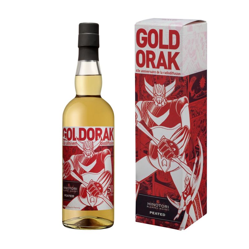 Whisky japonais Goldorak- HINOTORI GOLDORAK PEATED