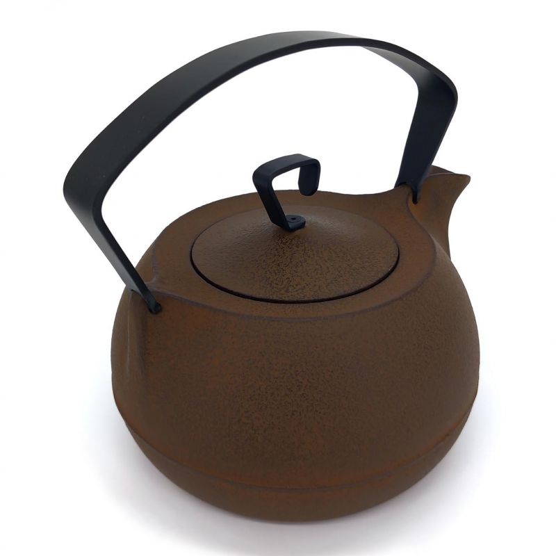 Japanese cast iron kettle, IT-CHUDO, 1.2 L, brown