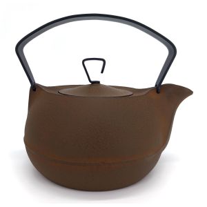Japanese cast iron kettle, IT-CHUDO, 1.2 L, brown