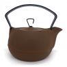 Bouilloire japonaise en fonte, IT-CHUDO, 1.2 L, marron