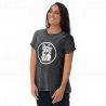 T-shirt nera in cotone, MANEKINEKO