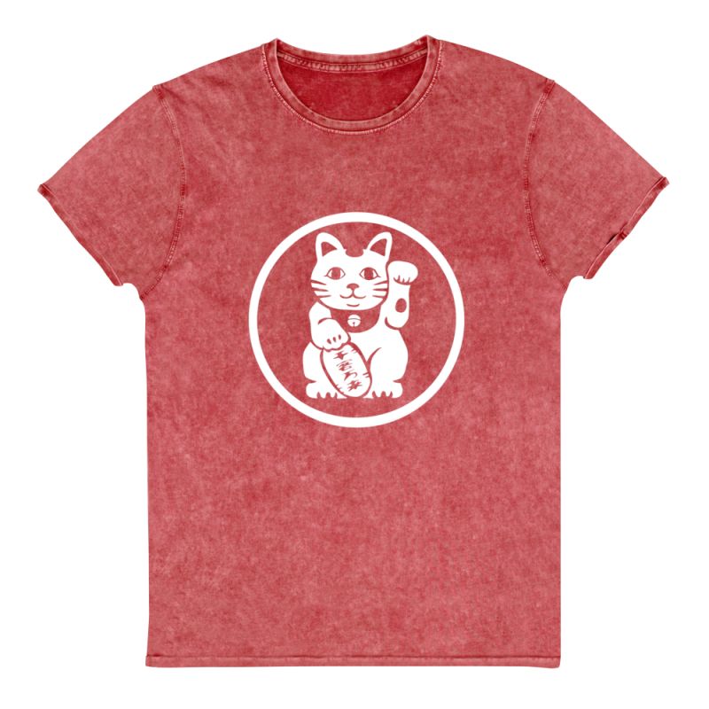 Rotes Baumwoll-T-Shirt, MANEKINEKO 1