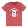 Red cotton T-Shirt, MANEKINEKO 1