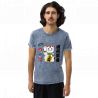 T-Shirt Denim bleu en coton, MANEKINEKO 2