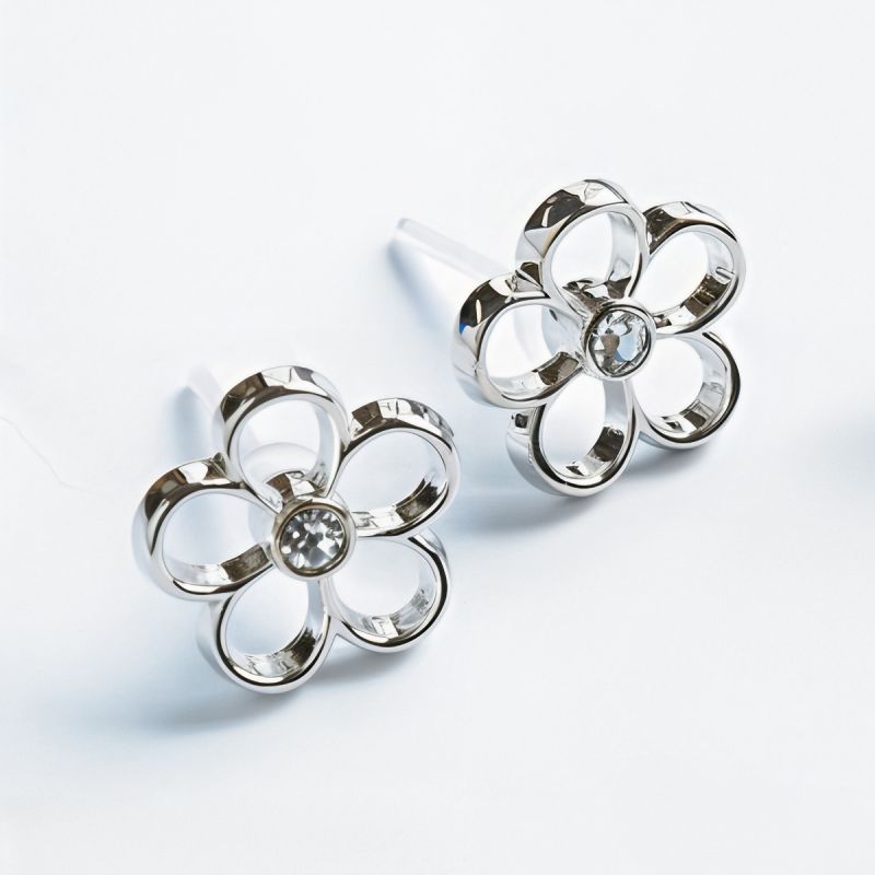 Japanese earrings - Sakura Flower Pattern