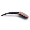 Japanese black resin hairpin with plum blossom pattern - UME