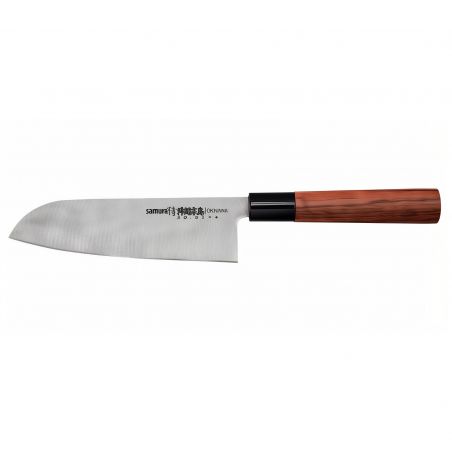 Versátil cuchillo Samura con mango de palisandro - Pinku - 17,5cm