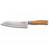 Large carving knife with olive handle - Orivu~ie - 17cm