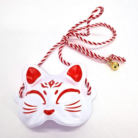 Mini masque de Chat NEKO japonais traditionnel, Sakura