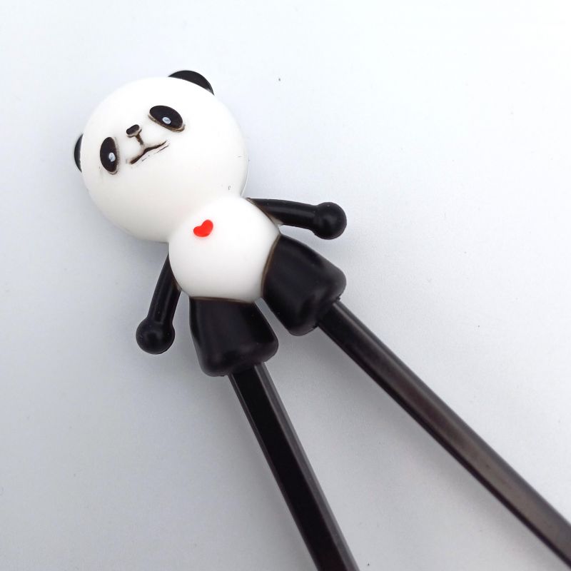 chopsticks with plastic chopstick helper, PANDA