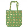 Borsa tote in cotone 100% Shiba cane che gioca - ASOBU