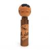 Bambola giapponese in legno, KOKESHI VINTAGE, 22cm