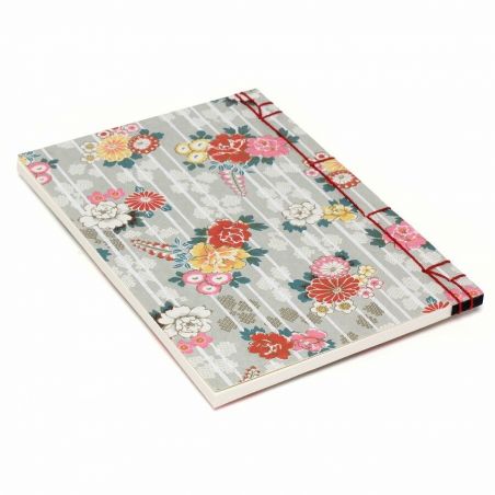 Carnet de notes japonais motif Pivoines- BOTAN