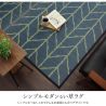 Traditional Japanese carpet, Kipps, rice straw mat