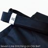 pantalon large plissé, Hakama, Tetron Aikido, noir