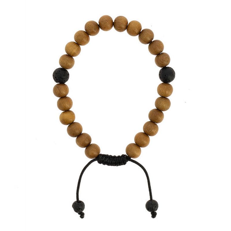 Bracelet-mala Bois de Santal