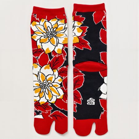 Chaussettes japonaises tabi,Risshu Karo, 23-25cm