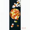 Cotton hand towel, TENUGUI, Autumn leaves