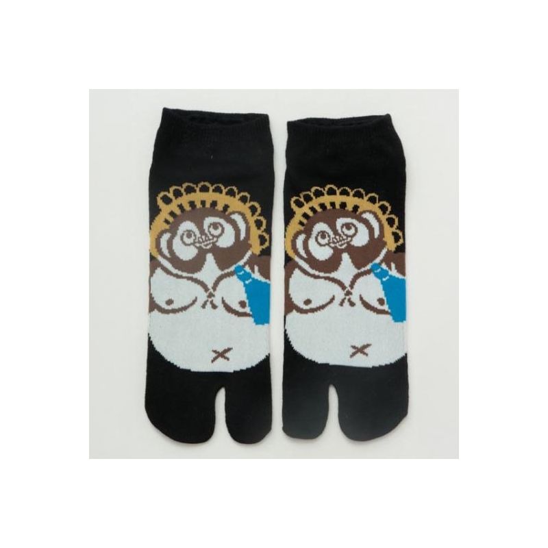 Calcetines tabi japoneses, Tanuki, 25-28cm