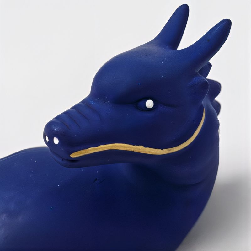 Dragon Ornament, Blue, RYU, 6 cm