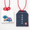 Amuleto giapponese Omamori - segno zodiacale cinese del Bue