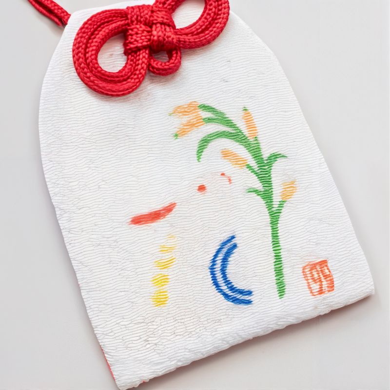 Amulette japonaise Omamori - signe zodiaque chinois du Lapin