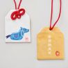 Japanisches Omamori-Amulett – chinesisches Sternzeichen des Pferdes