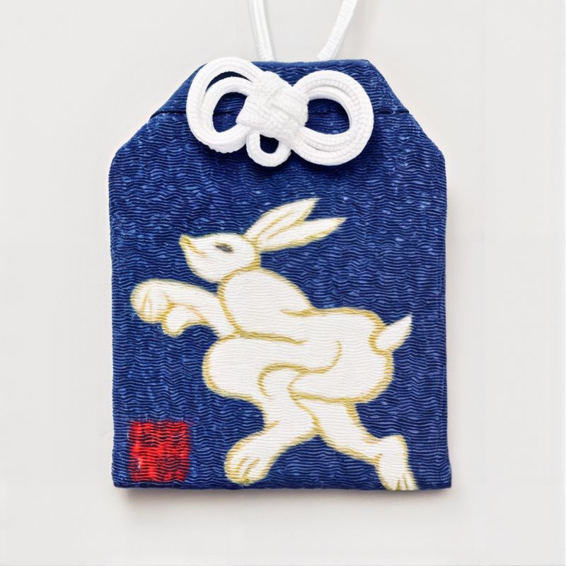 Amulette japonaise Omamori Ki-Yan - signe zodiaque chinois du Lapin