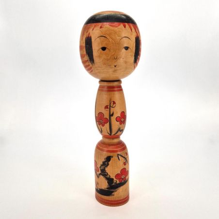 Japanese wooden doll, KOKESHI VINTAGE, 31cm