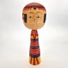 Japanische Holzpuppe, KOKESHI VINTAGE, 36cm