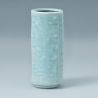 Vase japonais haut turquoise- TAKOIZU