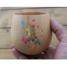 Japanese wooden bowl, cherry blossoms - SAKURA NO HANA 1