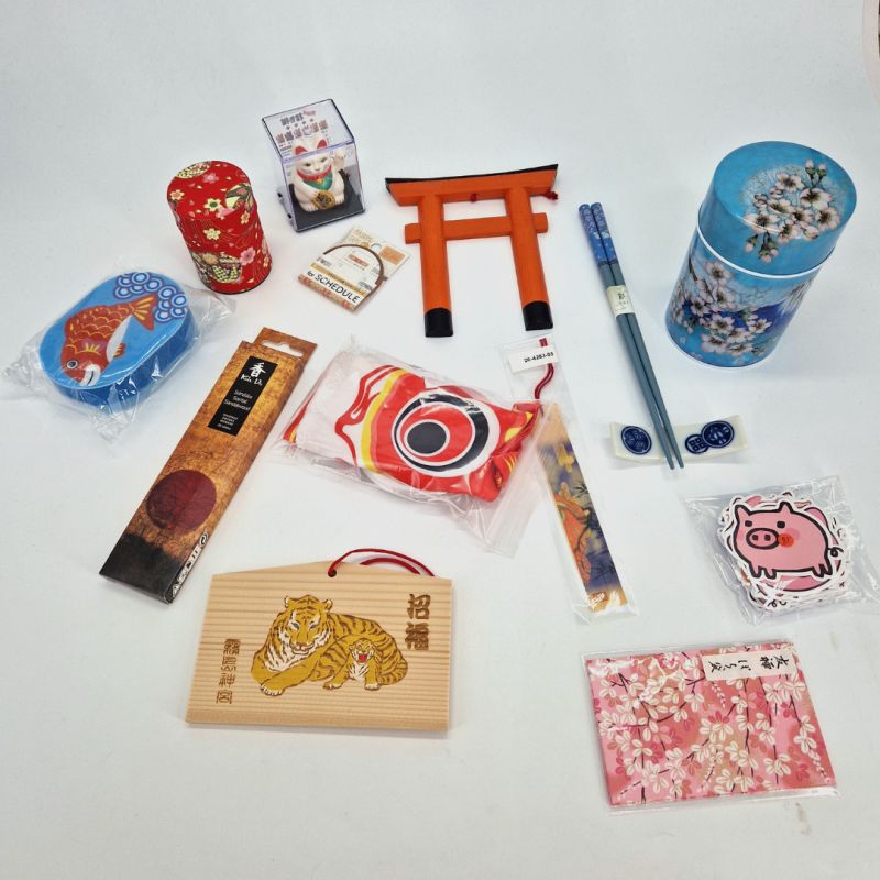 Kyoto Box, confezione regalo di articoli giapponesi "Viaggio a Kyoto"