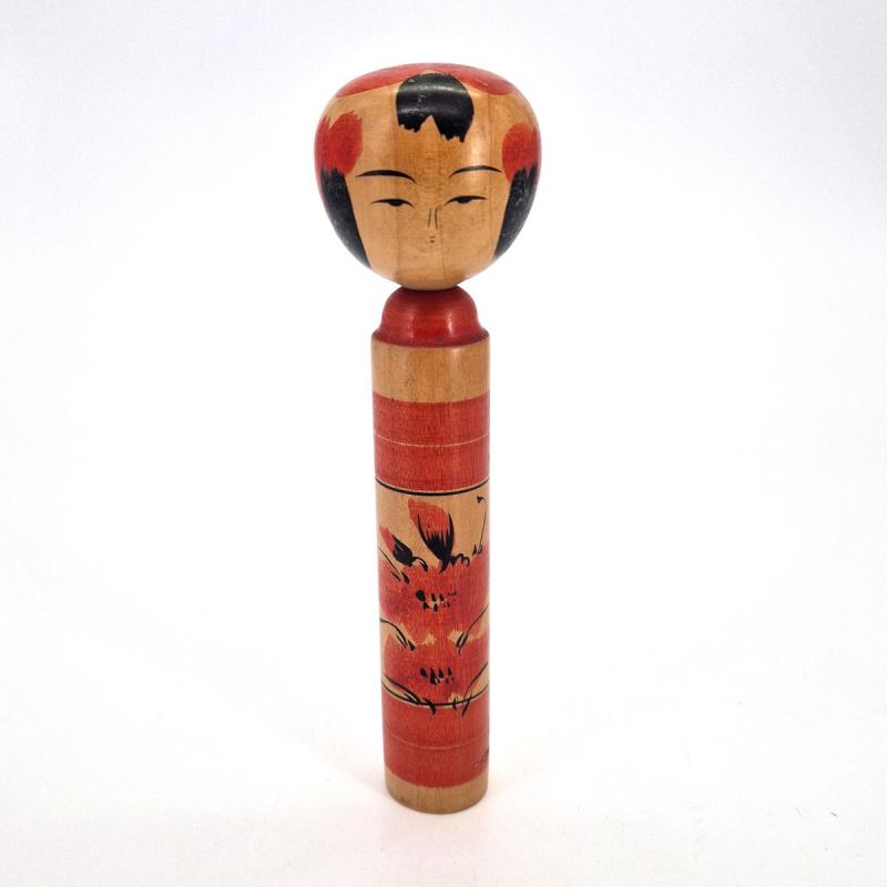 Bambola giapponese in legno - kokeshi vintage